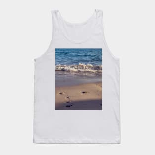 Summer Travel Beach Sea Waves Sand Tank Top